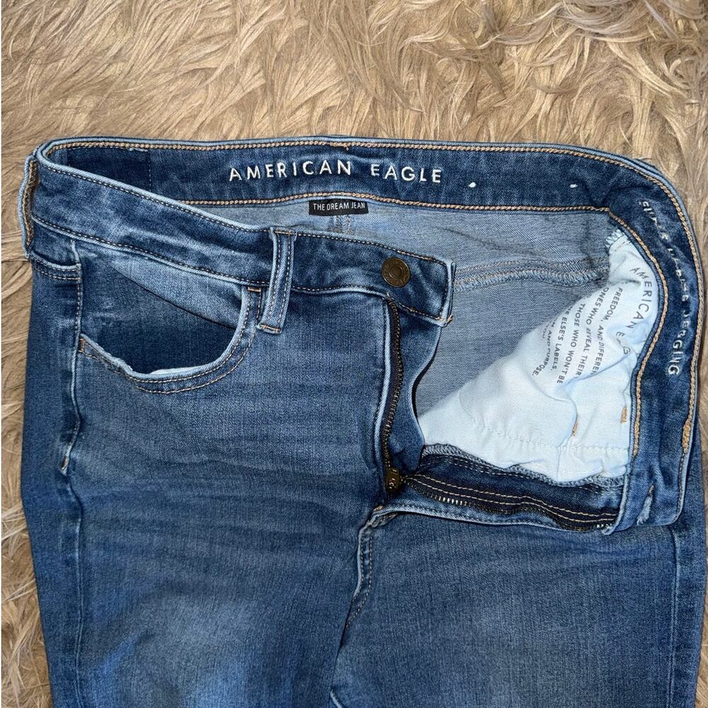 American Eagle The Dream Jean Super Hi-Rise Jegging size 6 - Picture 2 of 7